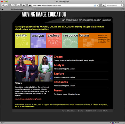 Moving Image Education